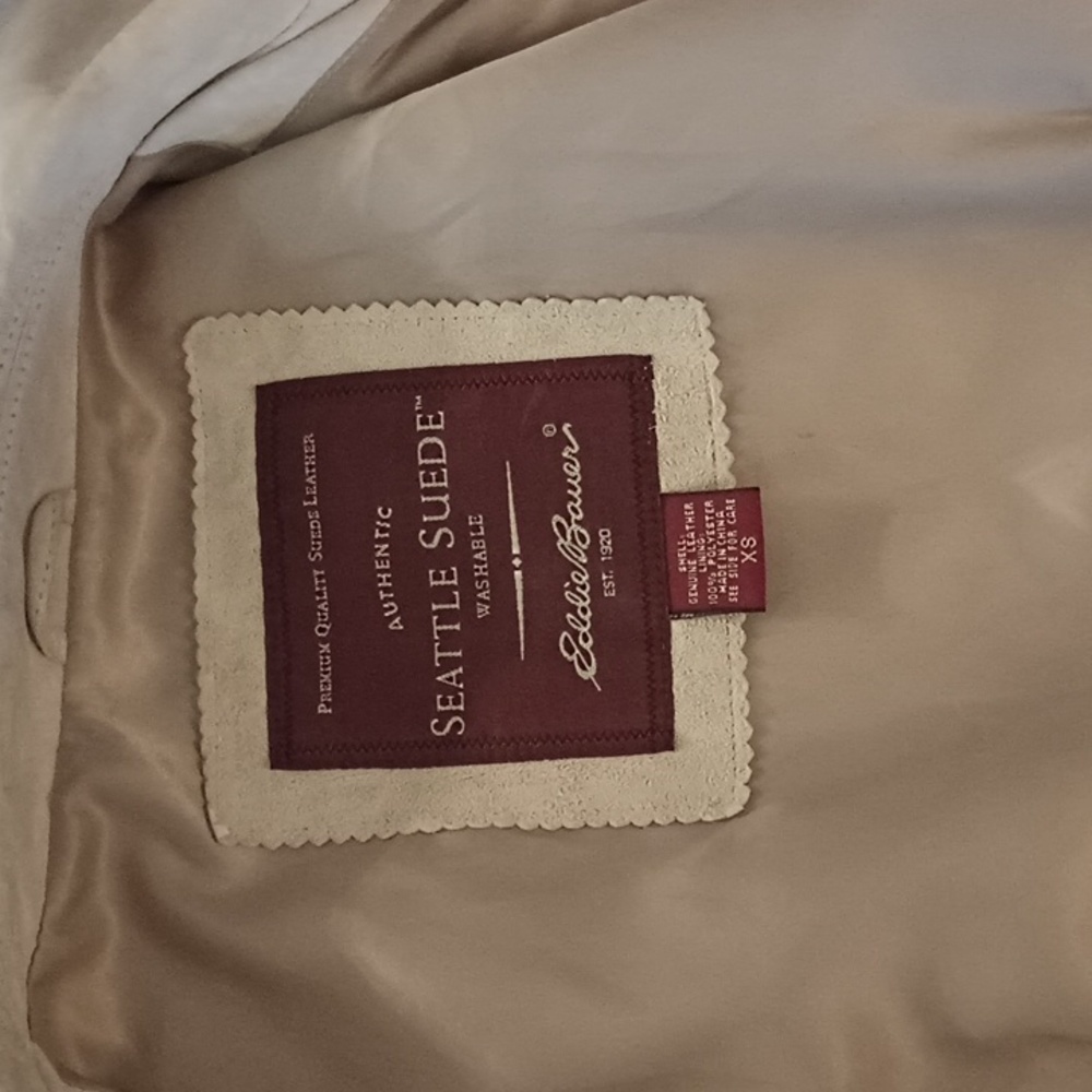 Button Down Yellow Seattle Suede Jacket - image 1